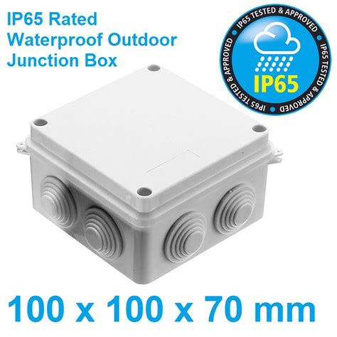 external junction box white|wickes waterproof junction box.